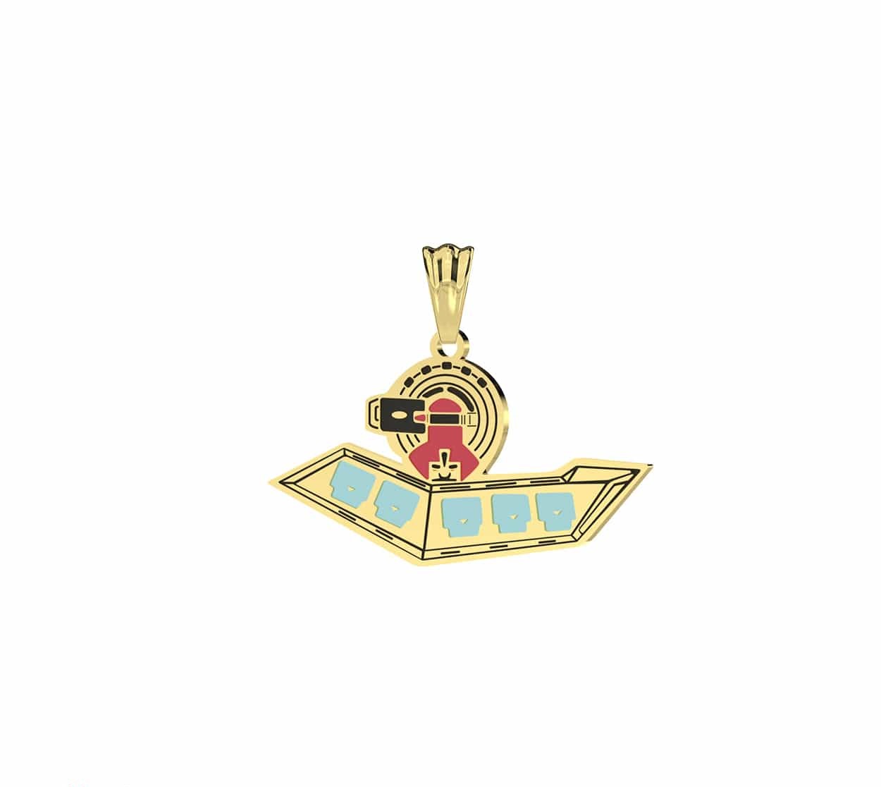 Yu-Gi-Oh!™ City Duel Disk 2nd Edition Pendant